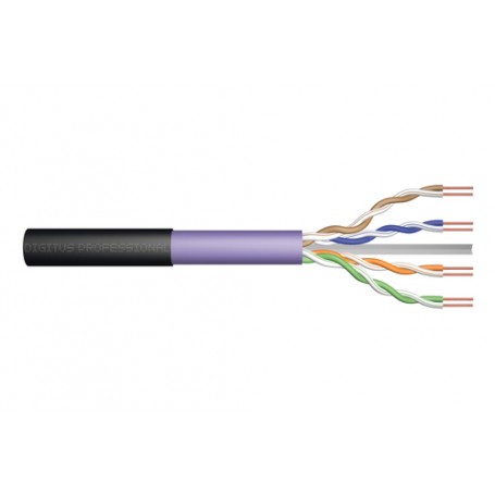 Digitus DK-1613-VH-5-OD cavo di rete Viola 500 m Cat6 U/UTP (UTP) (DK-1613-VH-5-OD)