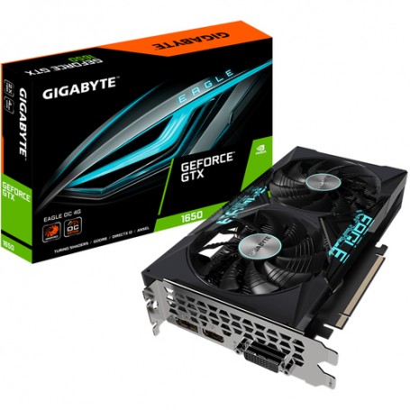 Gigabyte GV-N1656EAGLE OC-4GD scheda video NVIDIA GeForce GTX 1650 4 GB GDDR6 (GV-N1656EAGLE OC-4GD)