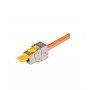 Wirewin WKS JACK KAT6A STP EA 48 cavo di collegamento Grigio, Giallo (WKS JACK KAT6A STP EA 48)