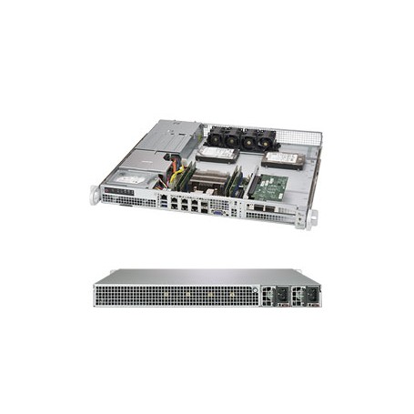 Supermicro SuperServer 1019D-FRN8TP Intel SoC Rack (1U) Argento (SYS-1019D-FRN8TP)