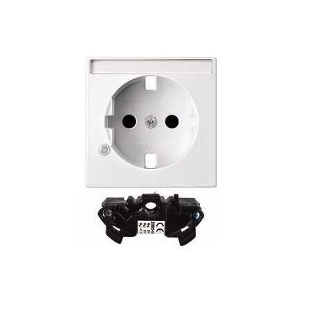 Merten MEG2335-0419 presa energia CEE 7/3 Bianco (MEG2335-0419)