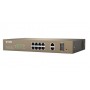 Tenda TEF1210P-8-150W switch di rete Fast Ethernet (10/100) Supporto Power over Ethernet (PoE) Grigio (TEF1210P-8-150W)