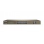 Tenda TEF1218P-16-250W switch di rete L2 Fast Ethernet (10/100) Supporto Power over Ethernet (PoE) Grigio (TEF1218P-16-250W)
