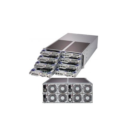 Supermicro SuperServer F619P2-FT Intel® C621 LGA 3647 (Socket P) Armadio (4U) Nero, Grigio (SYS-F619P2-FT)