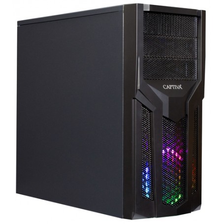Captiva Advanced I65-550 DDR4-SDRAM i5-10400F Desktop Intel® Core™ i5 16 GB 500 GB SSD PC Nero (65550)