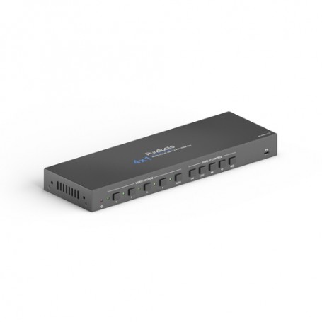 PureTools PT-PSW-41E conmutador de vídeo HDMI/DisplayPort (PT-PSW-41E)