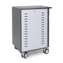 Ergotron DM40-2009-2 portable device management cart& cabinet Libera installazione Argento (DM40-2009-2)