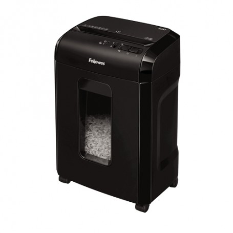 Fellowes Powershred 10M distruggi documenti Taglio a frammenti Nero (4630601)