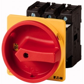 Eaton P3-100/V/SVB interruttore elettrico Interruttore rotante 3P Rosso, Giallo (088558)
