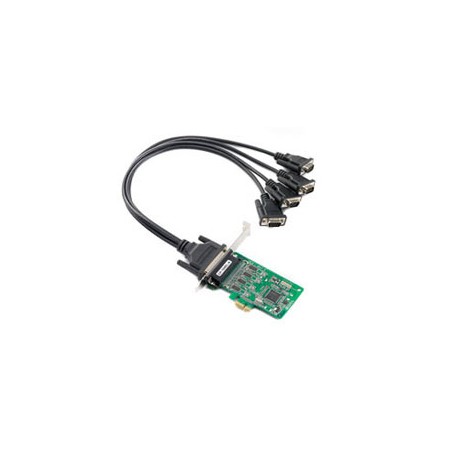 Moxa CP-104EL-A scheda di interfaccia e adattatore Interno Seriale (CP-104EL-A-DB25M)