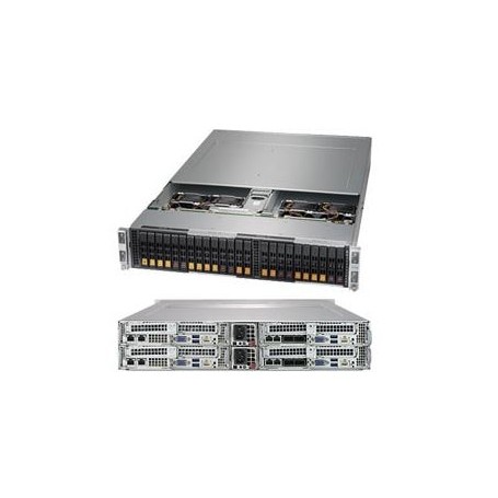 Supermicro A+ Server 2123BT-HNC0R Socket SP3 Armadio (2U) Nero (AS-2123BT-HNC0R)