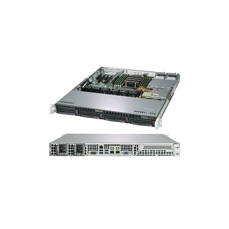 Supermicro A+ Server 1013S-MTR Socket SP3 Rack (1U) Nero, Grigio (AS-1013S-MTR)