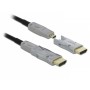 DeLOCK 85883 cavo HDMI 25 m HDMI tipo D (Micro) Nero, Grigio (85883)