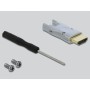 DeLOCK 85883 cavo HDMI 25 m HDMI tipo D (Micro) Nero, Grigio (85883)