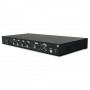 Lindy 32329 switch per keyboard-video-mouse (kvm) Montaggio rack Nero (32329)