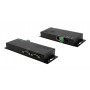 EXSYS EX-6122POE adattatore per inversione del genere dei cavi RJ-45 2 x RS-232/422/485 Nero (EX-6122POE)