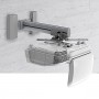 Kindermann 7452 000 070 supporto per proiettore Parete Argento (7452000070)