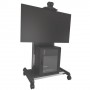 Chief XVAUB carrello e supporto multimediale Nero Pannello piatto Carrello multimediale (XVAUB)