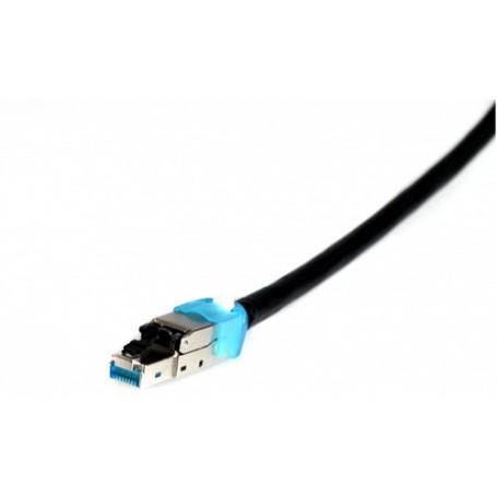 Tecline 79750 cavo di rete Nero 50 m Cat6a S/FTP (S-STP) (79750)