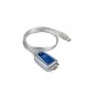 Moxa UPort 1130 cavo seriale Argento USB tipo A DB-9 (Uport 1130)