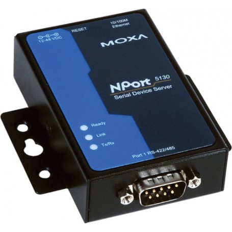 Moxa NPort 5130 1 port convertitore multimediale di rete 0,9216 Mbit/s (NPort 5130)