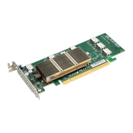Supermicro AOC-SLG3-8E2P scheda di interfaccia e adattatore Interno OcuLink (AOC-SLG3-8E2P-O)