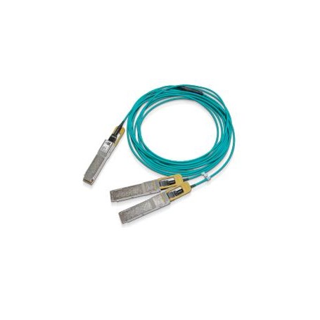 Mellanox Technologies MFS1S50-H010E cavo a fibre ottiche 10 m QSFP56 2x QSFP56 Colore acqua (MFS1S50-H010E)