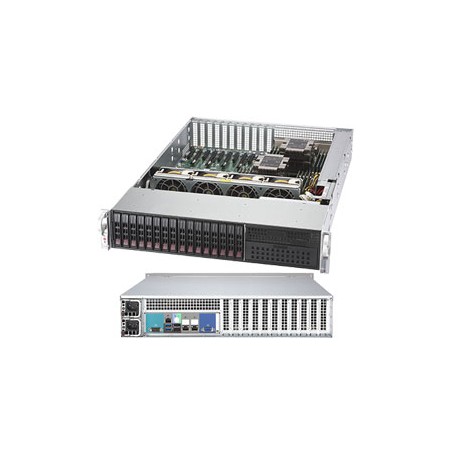 Supermicro SuperServer SYS-2029P-TXRT Intel® C621 LGA 3647 (Socket P) Armadio (2U) Nero (SYS-2029P-TXRT)