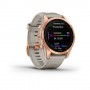 Garmin fenix 7S Solar 3,05 cm (1.2") 42 mm MIP Rose Gold GPS (satellitare) (010-02539-11)