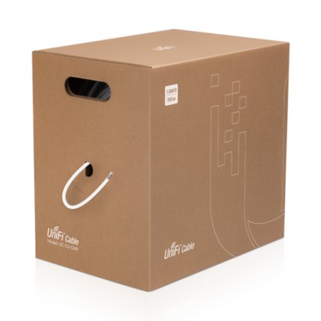 Ubiquiti Networks UC-C6-CMP cavo di rete Bianco 305 m Cat6 U/UTP (UTP) (UC-C6-CMP)