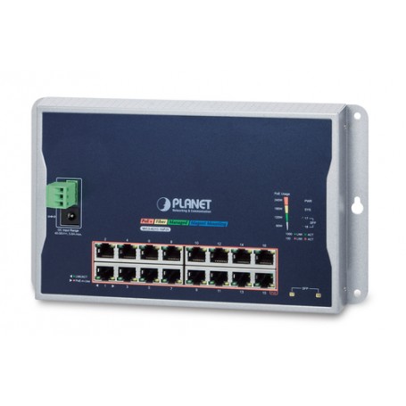 PLANET WGS-4215-16P2S switch di rete Gestito L2 Gigabit Ethernet (10/100/1000) Supporto Power over Ethernet (Po (WGS-4215-16P2S)