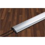 Vivolink VLFL922000 organizer per cavi Pavimento Staffa per cavi Alluminio, Nero (VLFL922000)