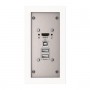 Kindermann 5698000543 presa energia HDMI + USB 2.0 Type-B + USB 2.0 Type-A Metallico (5698000543)