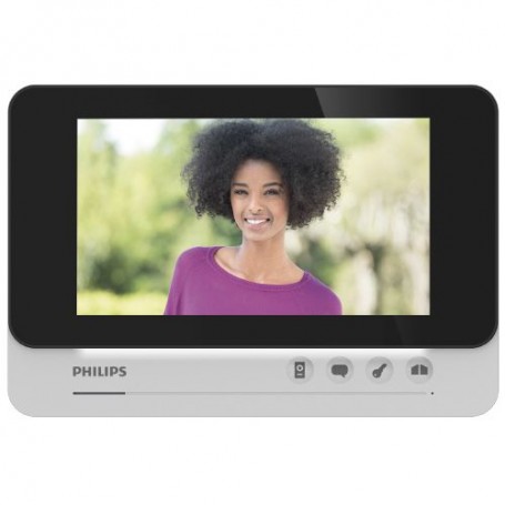 Philips DES9500DDE/10 sistema per video-citofono 17,8 cm (7") Nero, Grigio (531003)