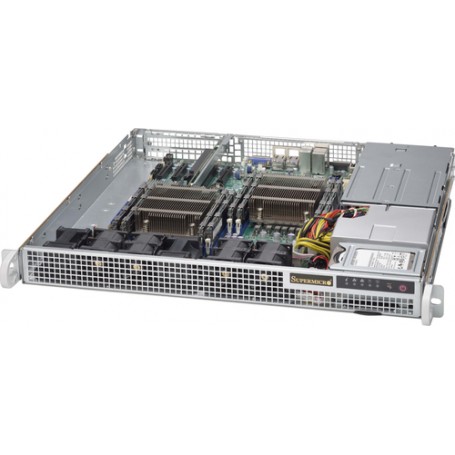 Supermicro SuperChassis 514-R407C Supporto Grigio 400 W (CSE-514-R407C)