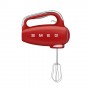 Smeg HMF01RDEU sbattitore Sbattitore manuale 250 W Rosso (HMF01RDEU)