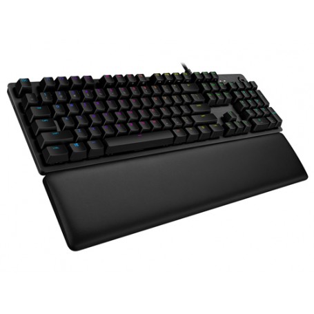Logitech G G513 CARBON LIGHTSYNC RGB Mechanical Gaming Keyboard, GX Brown tastiera USB QWERTZ Svizzere Carbonio (920-009326)