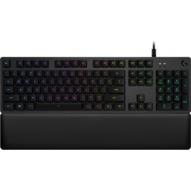 Logitech G G513 CARBON LIGHTSYNC RGB Mechanical Gaming Keyboard with GX Red switches tastiera USB Francese Carbonio (920-009335)