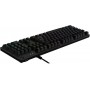 Logitech G G513 CARBON LIGHTSYNC RGB Mechanical Gaming Keyboard with GX Red switches tastiera USB Francese Carbonio (920-009335)