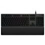 Logitech G G513 CARBON LIGHTSYNC RGB Mechanical Gaming Keyboard, GX Brown tastiera USB QWERTY Spagnolo Carbonio (920-009323)