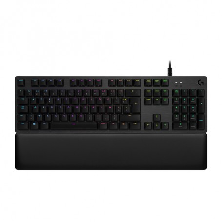 Logitech G G513 CARBON LIGHTSYNC RGB Mechanical Gaming Keyboard, GX Brown tastiera USB AZERTY Francese Carbonio (920-009325)