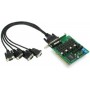 Moxa CP-134U-I-DB25M scheda di interfaccia e adattatore (CP-134U-I-DB25M)