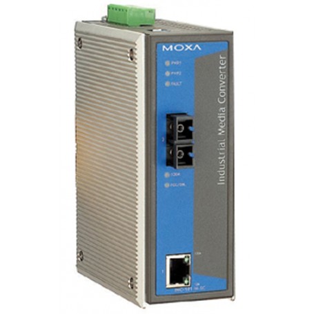 Moxa IMC-101-S-SC-80 convertitore multimediale di rete 100 Mbit/s 1550 nm (IMC-101-S-SC-80)
