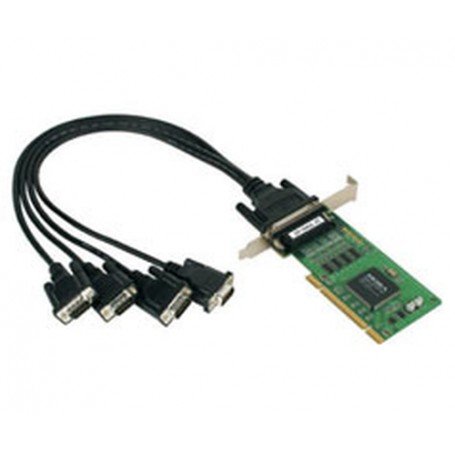 Moxa CP-104UL-DB25M scheda di interfaccia e adattatore (CP-104UL-DB25M)
