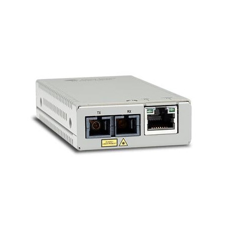 Allied Telesis AT-MMC200LX/SC-TAA-60 convertitore multimediale di rete 100 Mbit/s 1310 nm Grigio (AT-MMC200LX/SC-960)