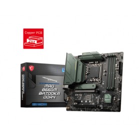 MSI MAG B660M BAZOOKA DDR4 scheda madre Intel B660 LGA 1700 micro ATX (7D43-004R)