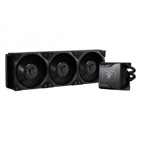 MSI MEG CORELIQUID S360 sistema di raffreddamento per computer Processore All-in-one liquid cooler 14 cm Nero (9S6-6A0521-001)