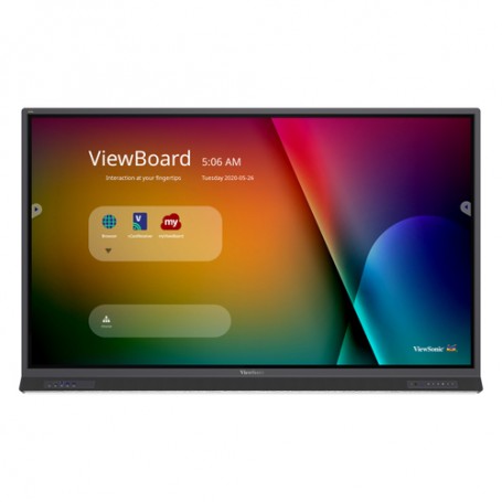 Viewsonic IFP7552-1B lavagna interattiva 190,5 cm (75") 3840 x 2160 Pixel Touch screen Nero (IFP7552-1B)