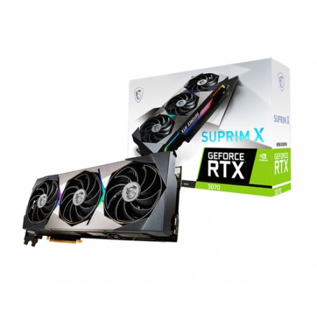 MSI RTX 3070 SUPRIM X 8G LHR scheda video NVIDIA GeForce RTX 3070 8 GB GDDR6 (V390-263R)