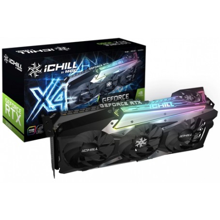 Inno3D iChill GEFORCE RTX 3080 X4 LHR NVIDIA 10 GB GDDR6X (C30804-106XX-1810VA36H)